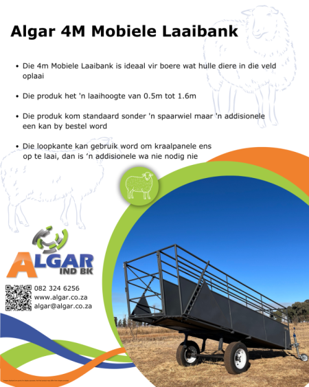 4M Mobiele Skaap Laaibank 2